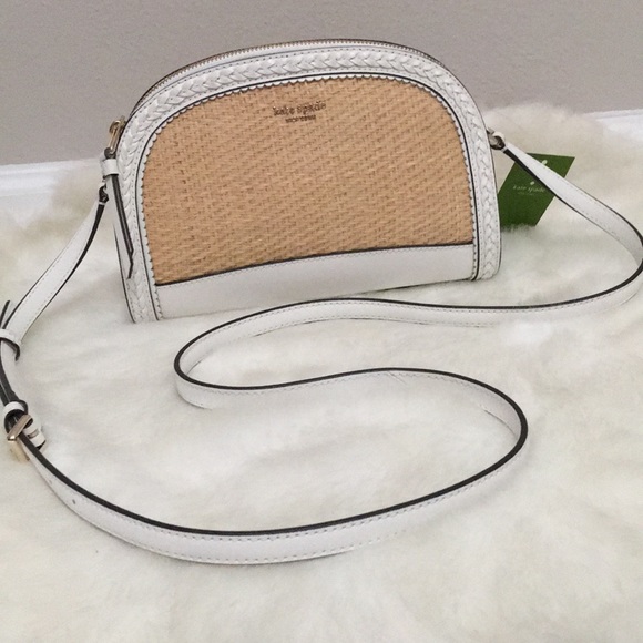 Kate Spade Riley Straw Dome Crossbody - Picture 5 of 6